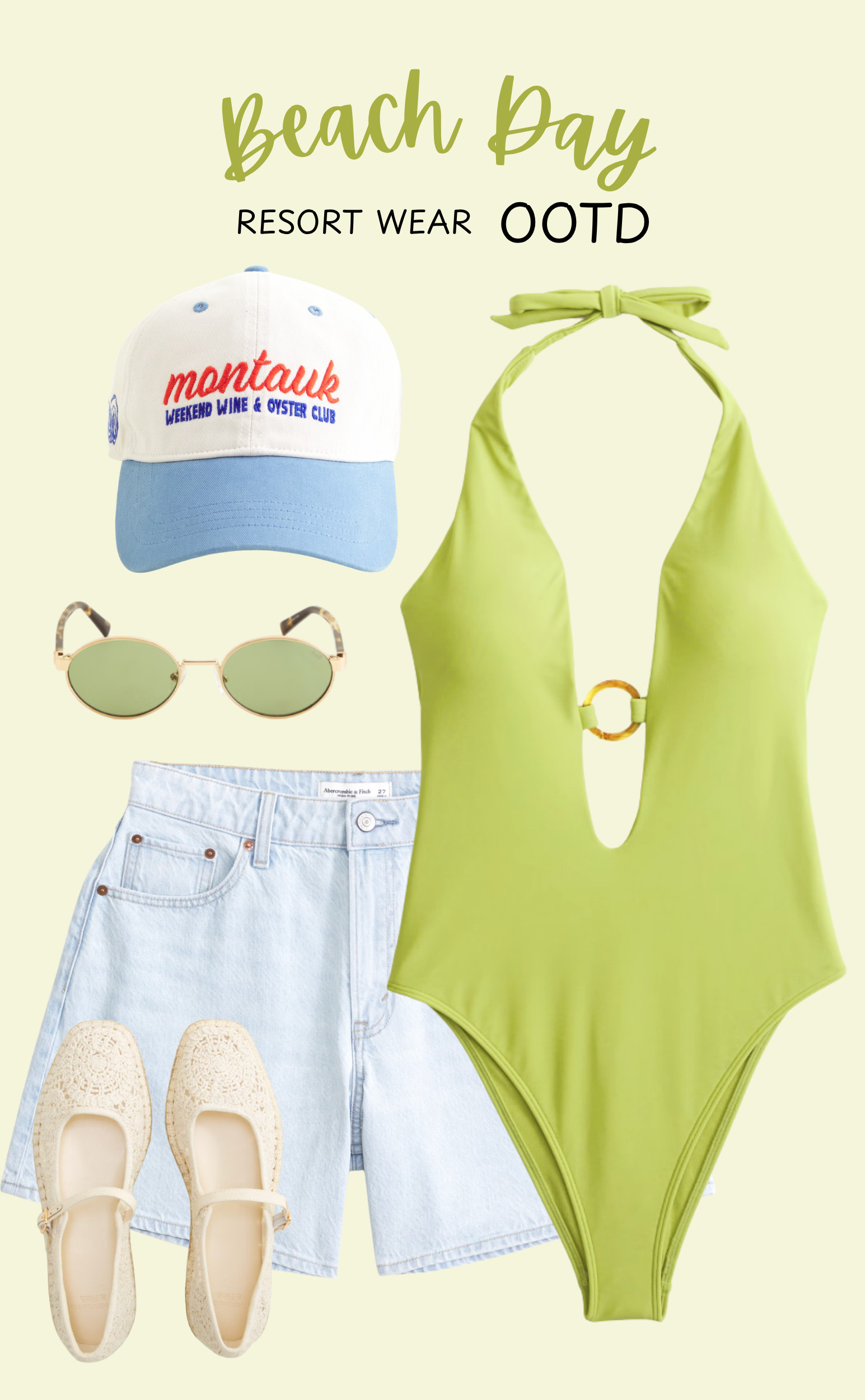 Beach Day Resort Wear Outfit ☀️

beach day outfit, resort wear, vacation outfit, beach vacation style, one piece swimsuit, coastal style, summer vacation outfit, resort outfit ideas, beach club outfit, tropical vacation outfit, pool day outfit, vacation essentials  

 #LTKootd #LTKSwim #LTKTravel