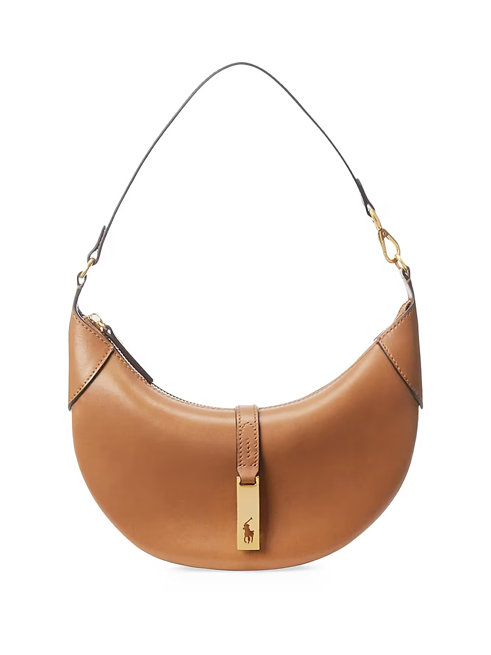 Polo ID Mini Leather Shoulder Bag | Saks Fifth Avenue