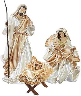 RAZ Imports 17.5" Holy Family Christmas Nativity - Mary, Joseph, Jesus 3940229 | Amazon (US)