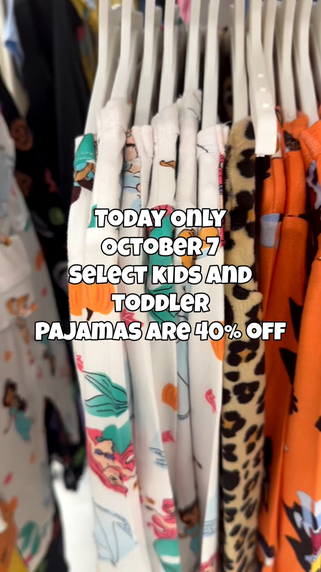 🛏️🎯 TARGET PAJAMA DEAL ALERT 🎯🛏️
✨ Today Only — October 7! ✨
Select kids and toddler pajamas are 40% OFF 😍 Perfect for stocking up on cozy fall nights 🍂, Christmas gifts 🎁, or those Disney sleepover moments 🏰✨

They’ve got the cutest styles — Disney, Hello Kitty, Stitch, Ariel, and more 💕 Don’t wait, these deals end tonight!



Target pajama sale, Target kids deals, Disney pajamas Target, Target Circle Week 2025, toddler pajamas Target, Target fall finds, Hello Kitty pajamas, Stitch pajamas, Ariel pajamas, Target holiday shopping

#LTKHalloween #LTKSaleAlert #LTKSeasonal