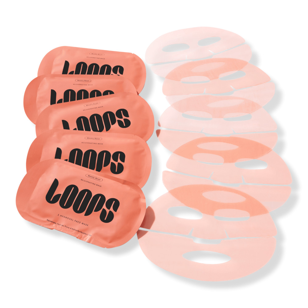 LOOPS Weekly Reset Rejuvenating Hydrogel Face Mask Set | Ulta