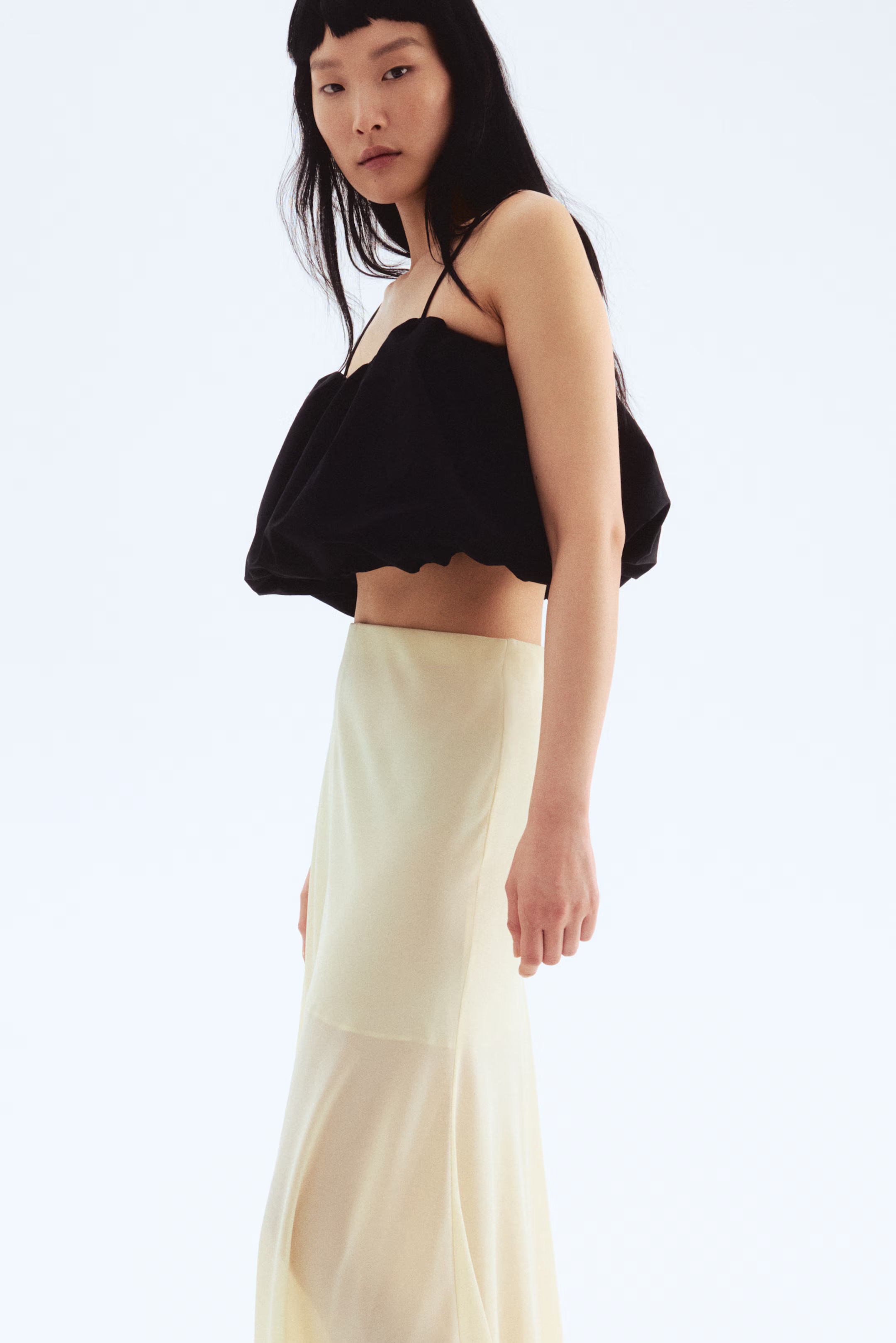 Chiffon maxi skirt | H&M (UK, MY, IN, SG, PH, TW, HK)