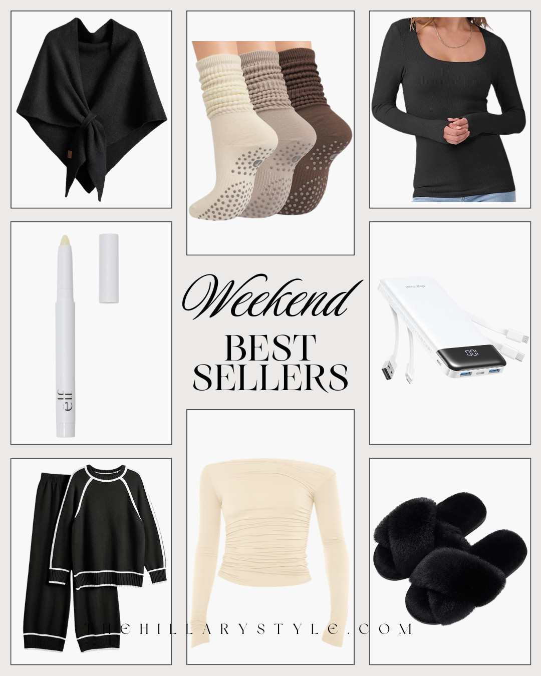 WEEKEND BEST SELLERS — FASHION 🤍✨
Your most-loved fashion finds from the weekend — cozy layers, soft basics, lounge staples, and wearable everyday pieces you’re reaching for on repeat. Neutral, comfortable, and effortlessly chic.
#amazonfashion #weekendbestsellers #thehillarystyle #neutralstyle #cozystyle #fashionfavorites #amazonfinds #everydaywear 

 #LTKGiftGuide #LTKHoliday #LTKootd