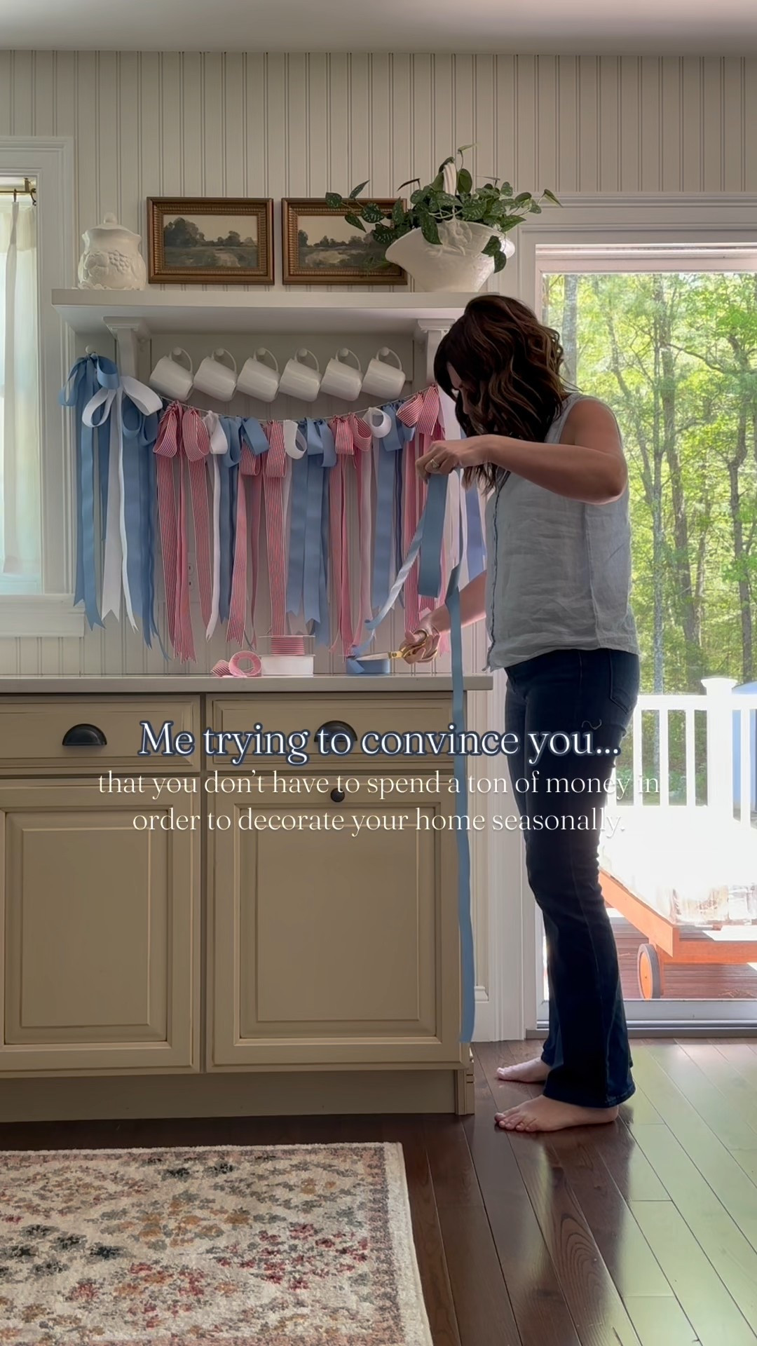 Loving this year’s red, white, and blue garland for the summer months!

#LTKHome #LTKSeasonal #LTKFindsUnder100