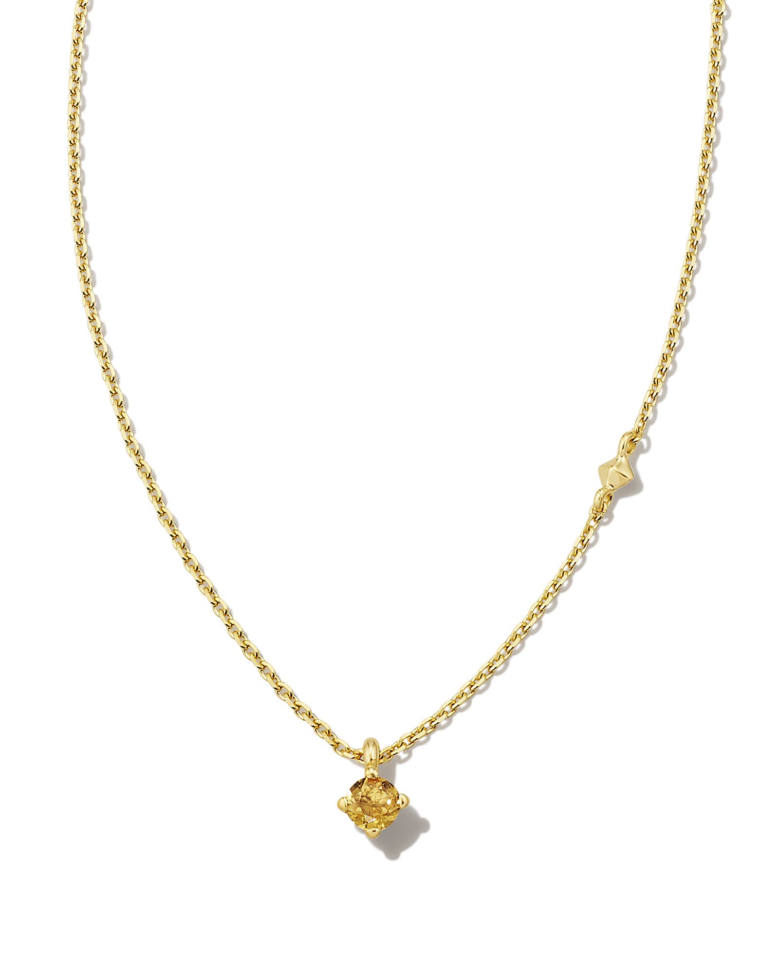 Maisie 18k Gold Vermeil Pendant Necklace in Orange Citrine | Kendra Scott | Kendra Scott