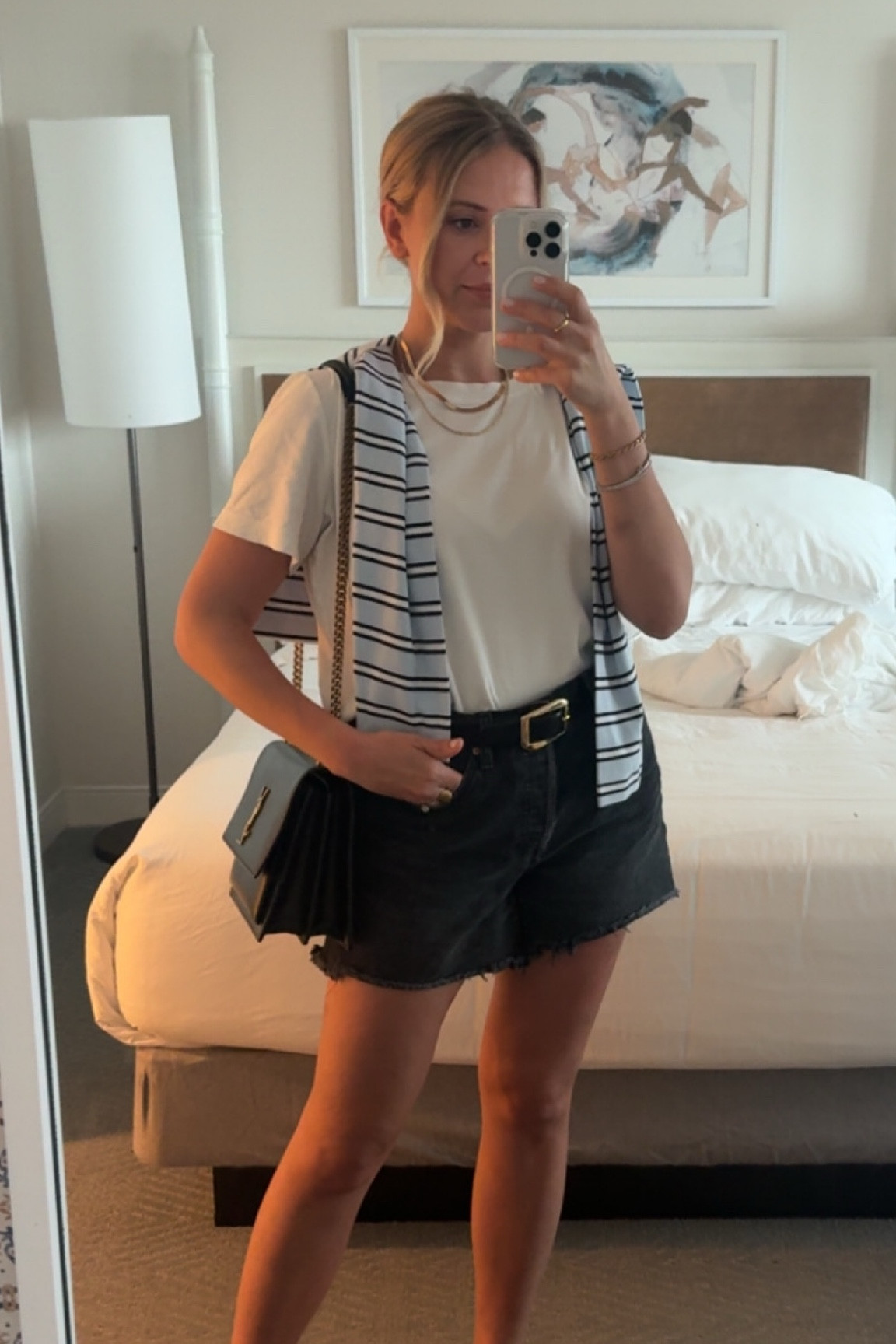 Fit from Aritzia. 
Size small in tops. 28 in shorts.
Spring outfit. Neutral outfit. Millennial outfit.

#LTKmomlife #LTKgrwm