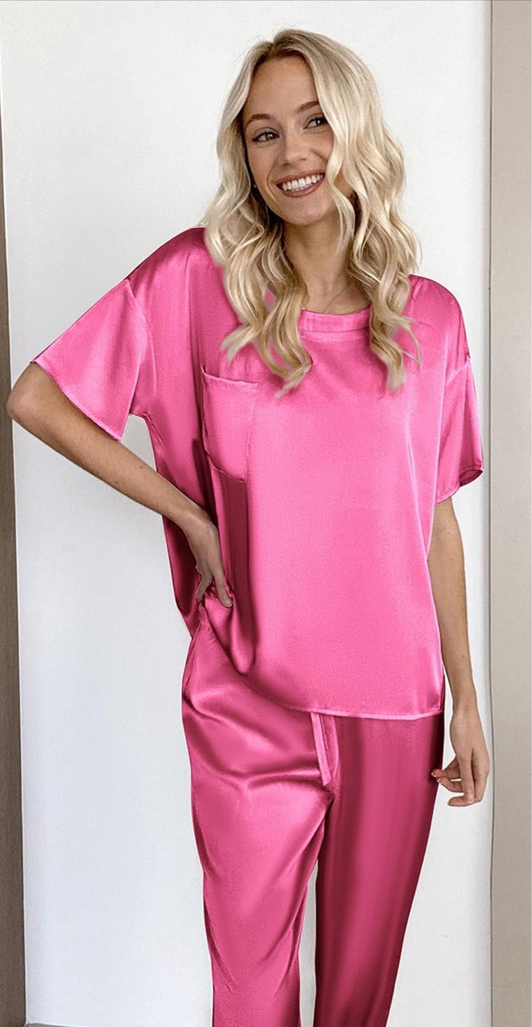 Valentines night in 😍 

Pajamas in pink are EXTRA sweet 

#valentinesday #girlsnight #pink #weekend #cozy #holiday 

#LTKparties #LTKstyletip #LTKmidsize