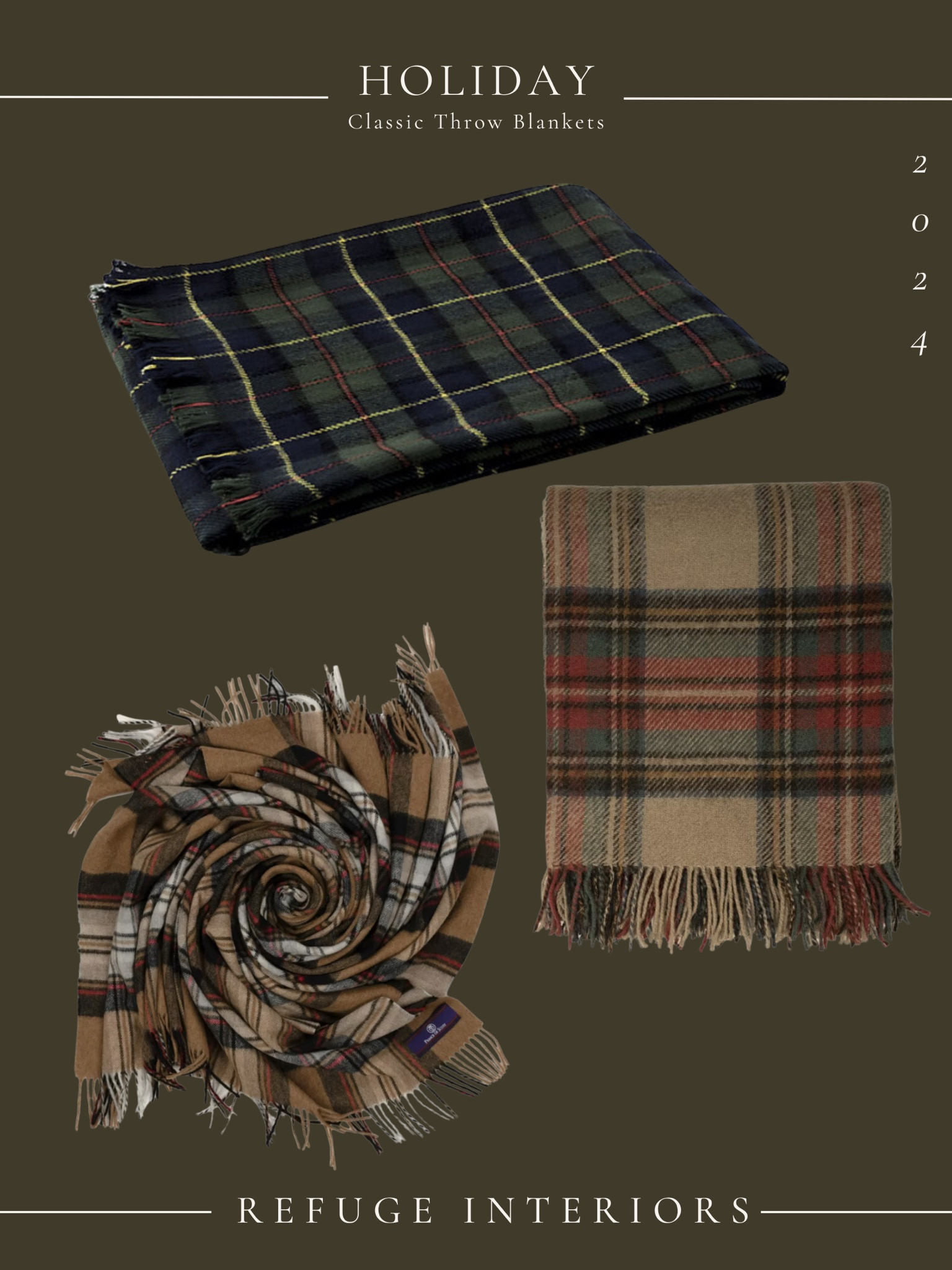 Classic throw blankets for the holidays 🤎

#LTKHoliday #LTKSeasonal #LTKHome