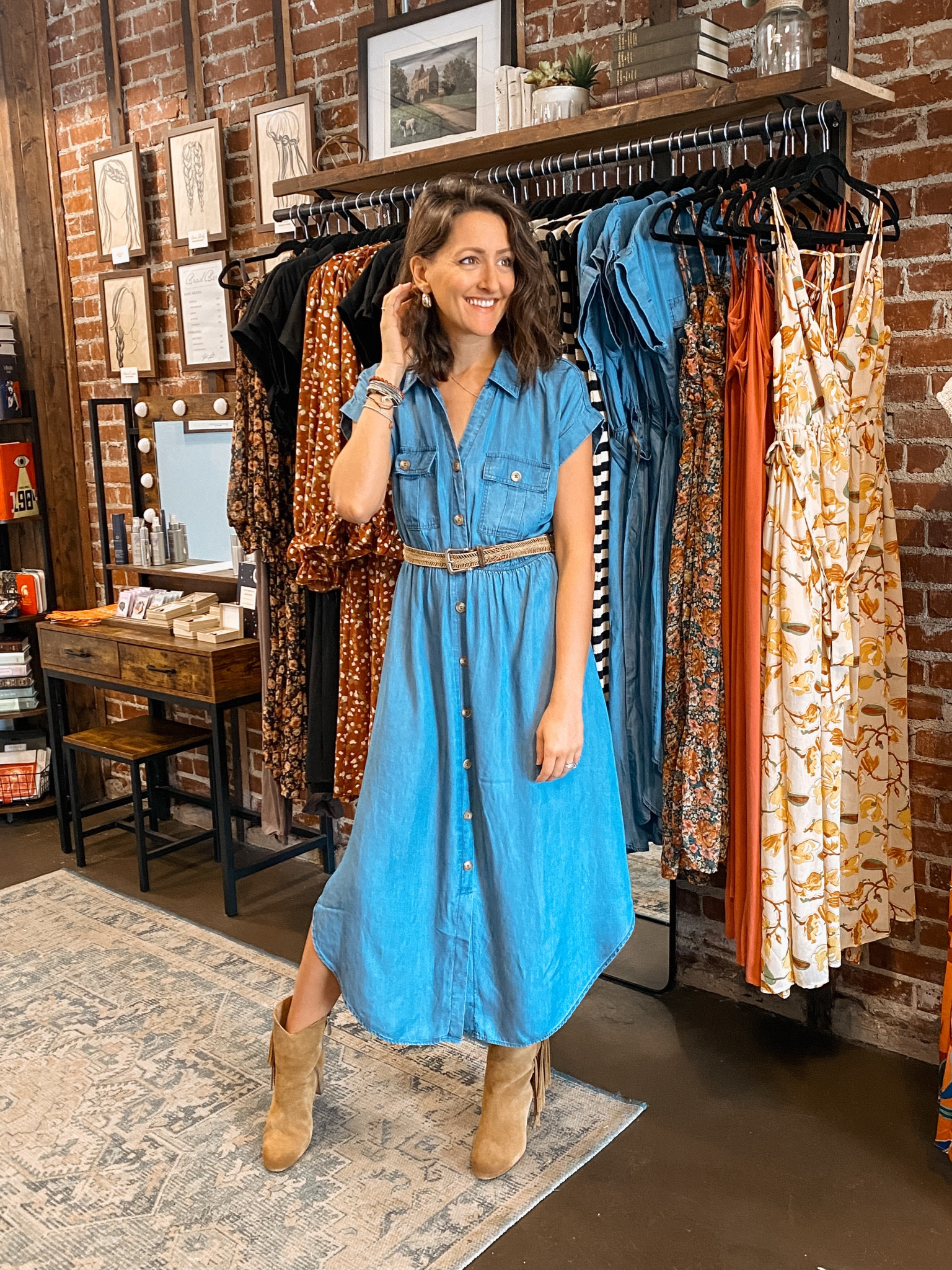 Dress available at www.getlitboutique.com. 

Shop a similar look below.

#LTKFindsUnder100 #LTKSeasonal #LTKOver40