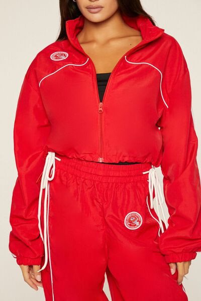Kansas City Chiefs Windbreaker Jacket | Forever 21