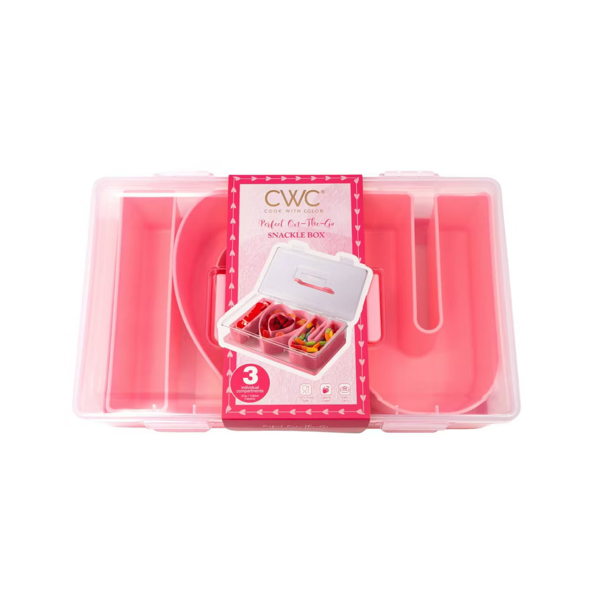 Cook With Color Valentine Snacklebox | Target