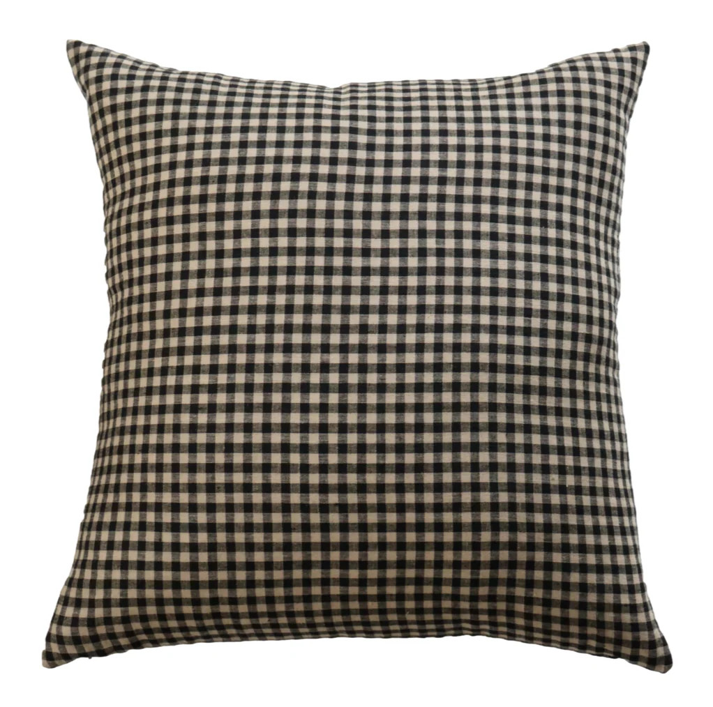 Jett Gingham Pillow Cover | Danielle Oakey Interiors INC