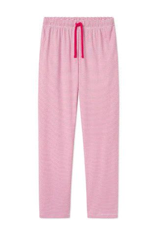 Men's Pima Pajama Pants in Classic Red | Lake Pajamas