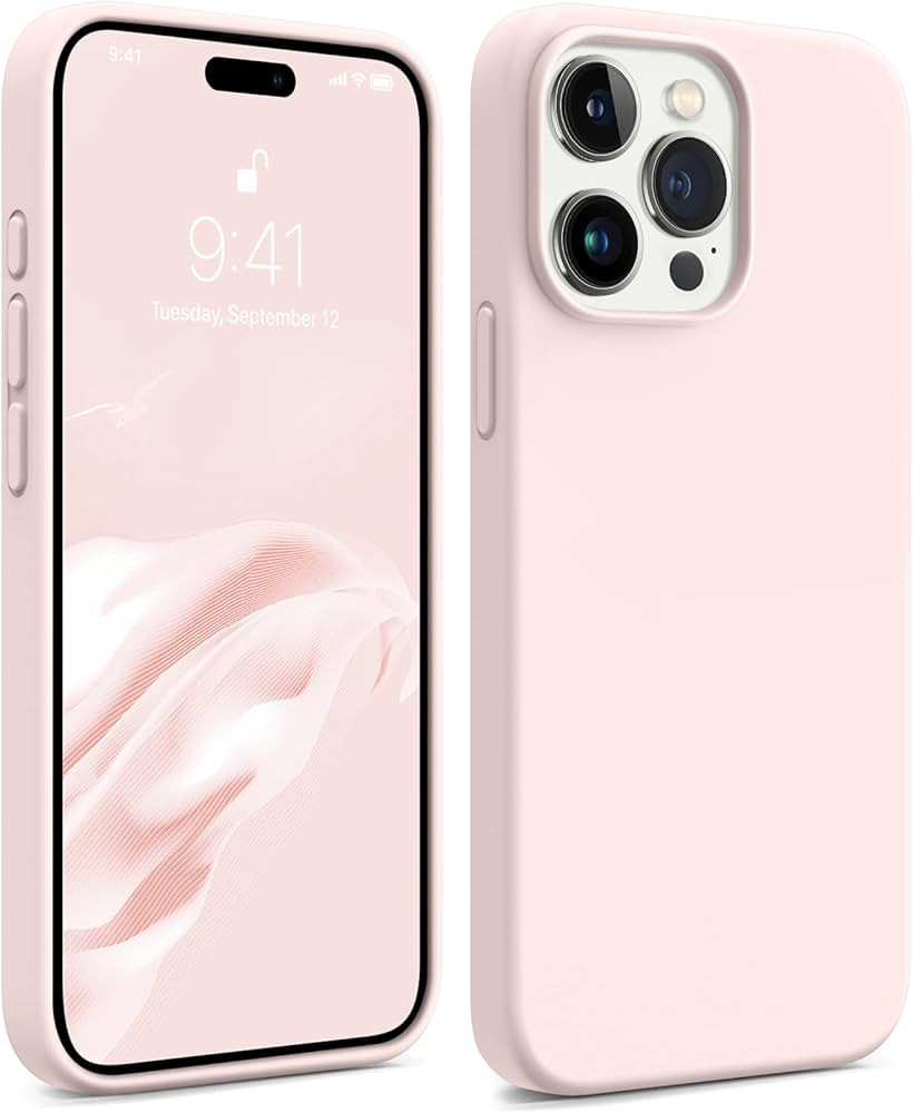 AOTESIER Shockproof Designed for iPhone 15 Pro Case, Liquid Silicone Phone Case with [Soft Anti-S... | Amazon (US)