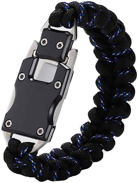 WEREWOLVES Paracord Knife Bracelet Paraclaw Knife Bracelet Survival Cord Bracelets Multitool Surv... | Amazon (US)