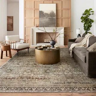 Alexander Home Isabelle Traditional Printed Area Rug | Bed Bath & Beyond