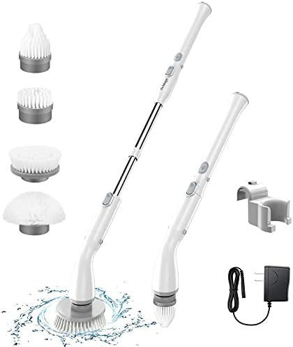 LABIGO Electric Spin Scrubber LA1 Pro, Cordless Spin Scrubber with 4 Replaceable Brush Heads and ... | Amazon (US)