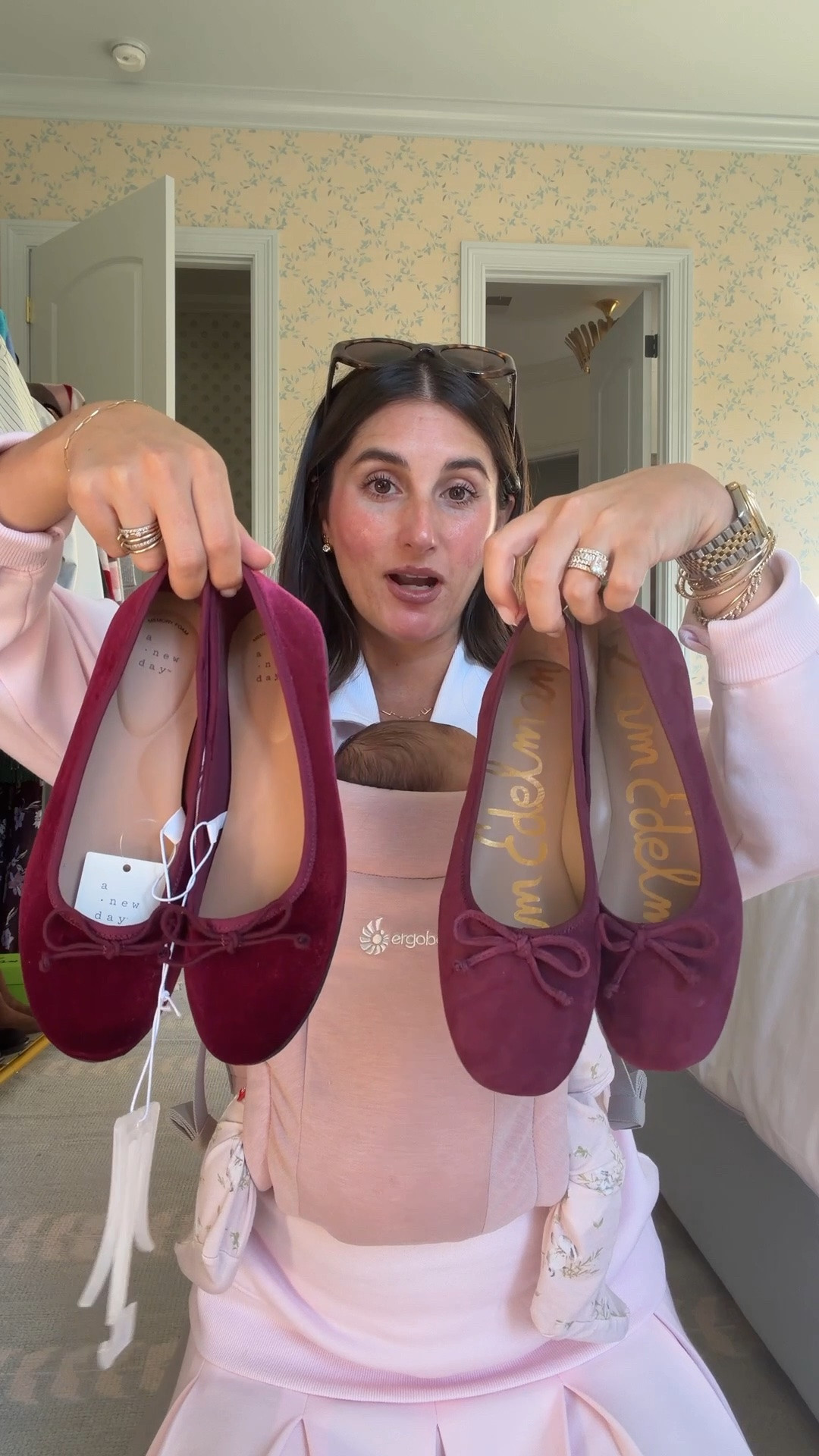 Look for less ballet flats on trend for fall!