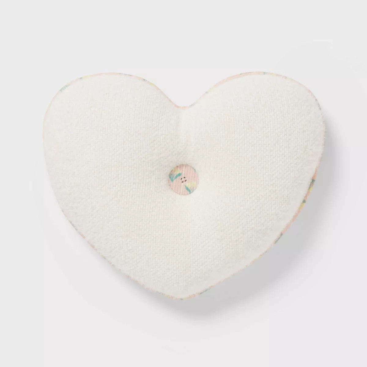 Heart Mini Decorative Pillow White - Pillowfort™ | Target