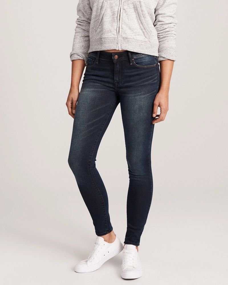 Low Rise Super Skinny Jeans | Abercrombie & Fitch US & UK