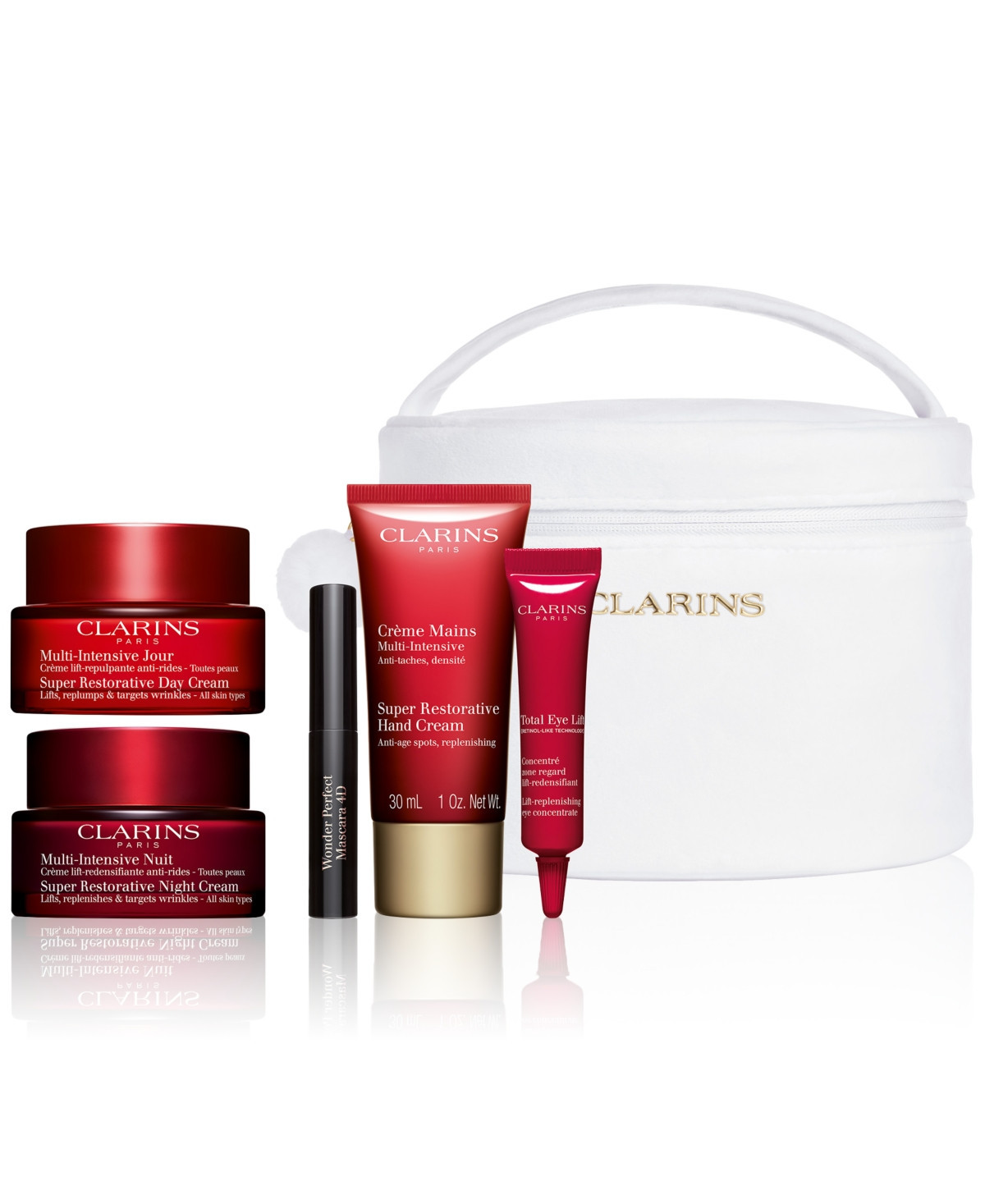 Clarins 6-Pc. Super Restorative Luxury Skin Care Set | Macy's