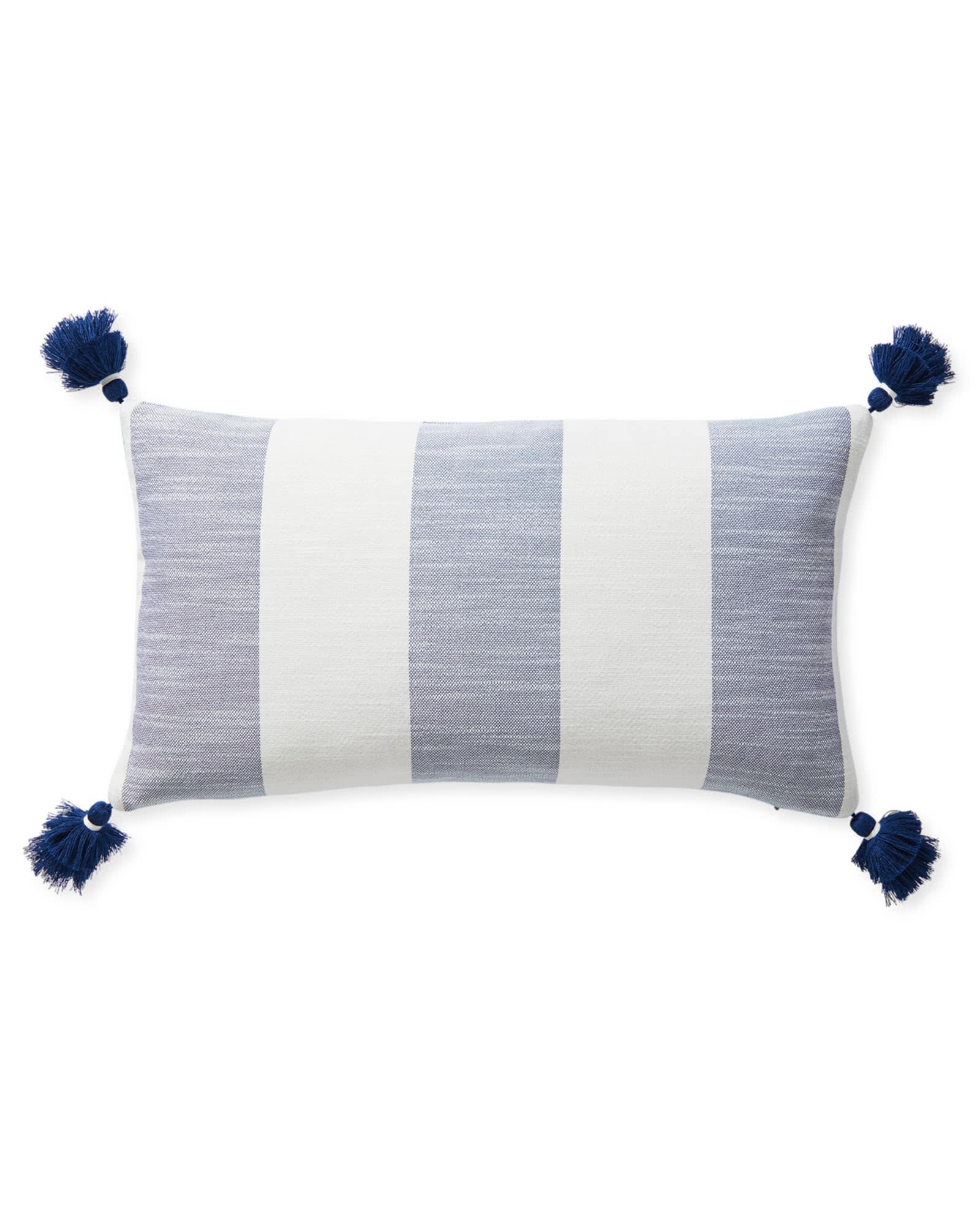Beach Stripe Pillow Cover | Serena and Lily