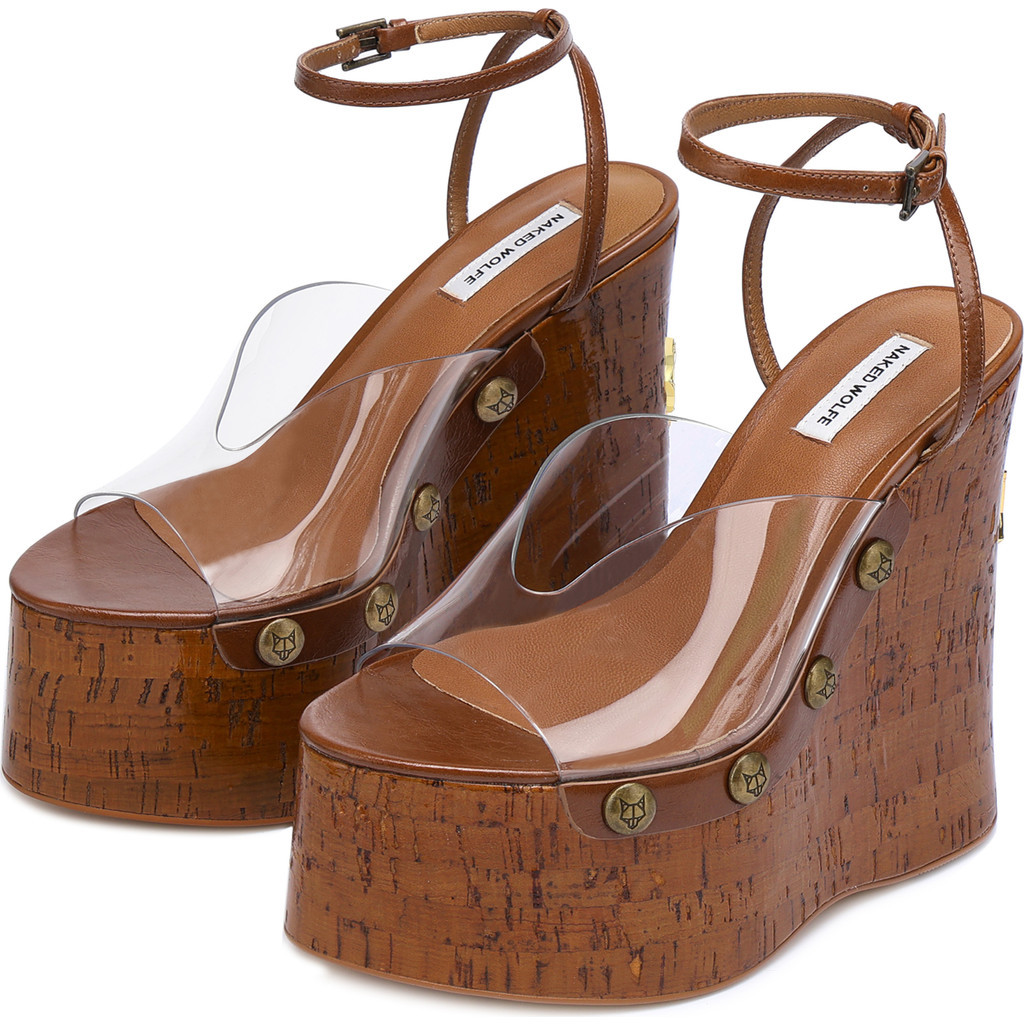 Naked Wolfe Tiger Lilly Heel in Clear at Nordstrom, Size 7 | Nordstrom