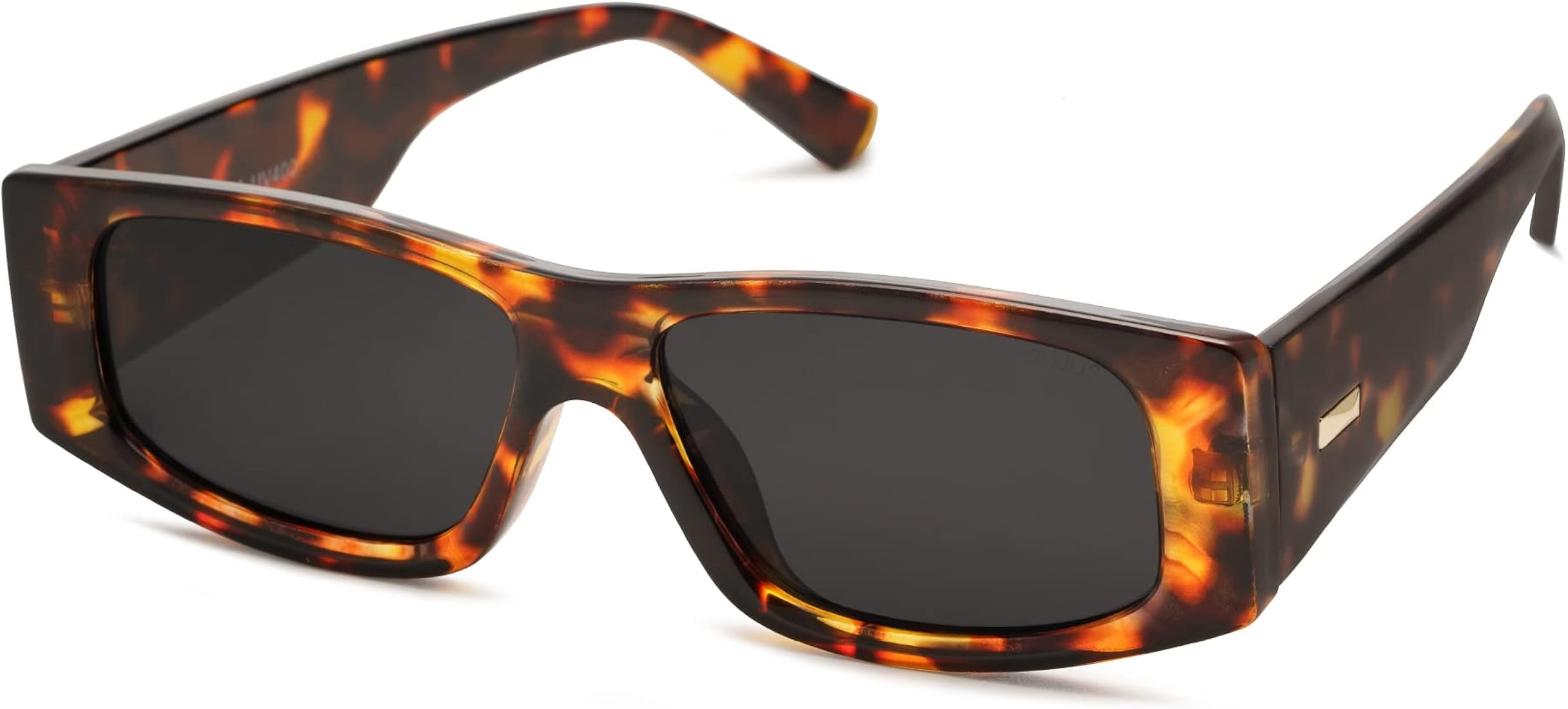 SOJOS Retro Trendy Rectangle Polarized Sunglasses 80s 90s Y2K Narrow Sunnies SJ2228 | Amazon (US)