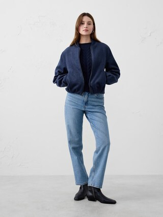 Brushed Bomber Jacket | Banana Republic Factory