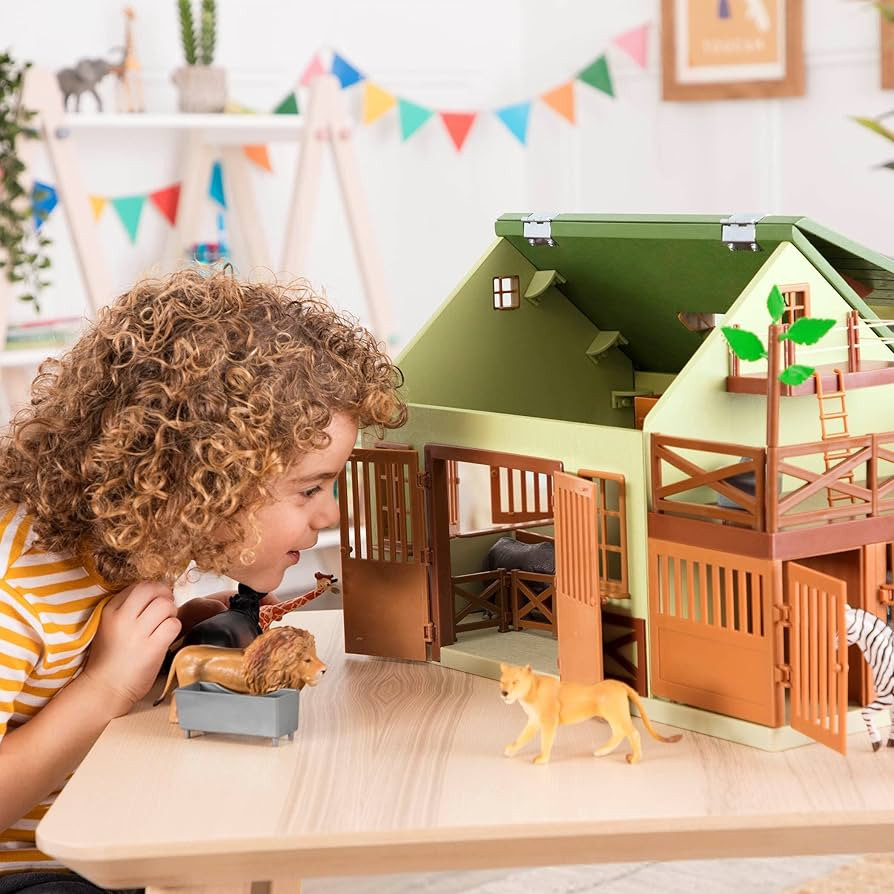 Terra by Battat – Animal Hospital - Wooden Toy Vet Clinic Playset for Kids 3+ (15 pc) | Amazon (US)