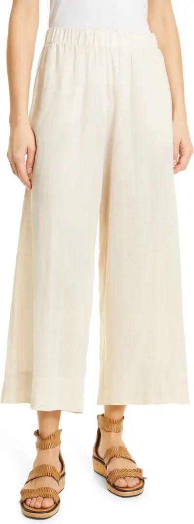 Max Mara Leisure Linen Trousers | Nordstrom | Nordstrom