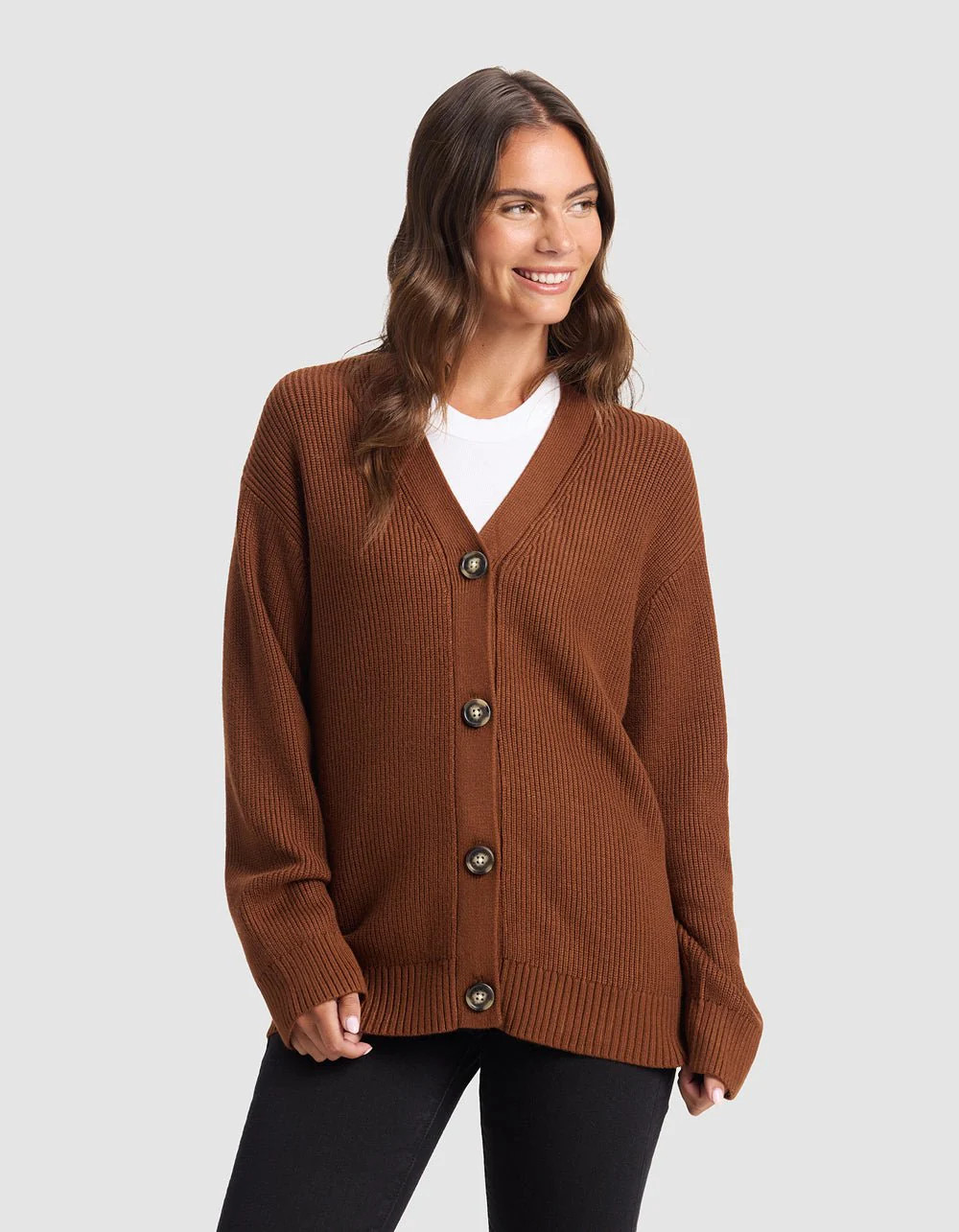 Oversized Classic Cardigan - Last Chance | Cozy Earth