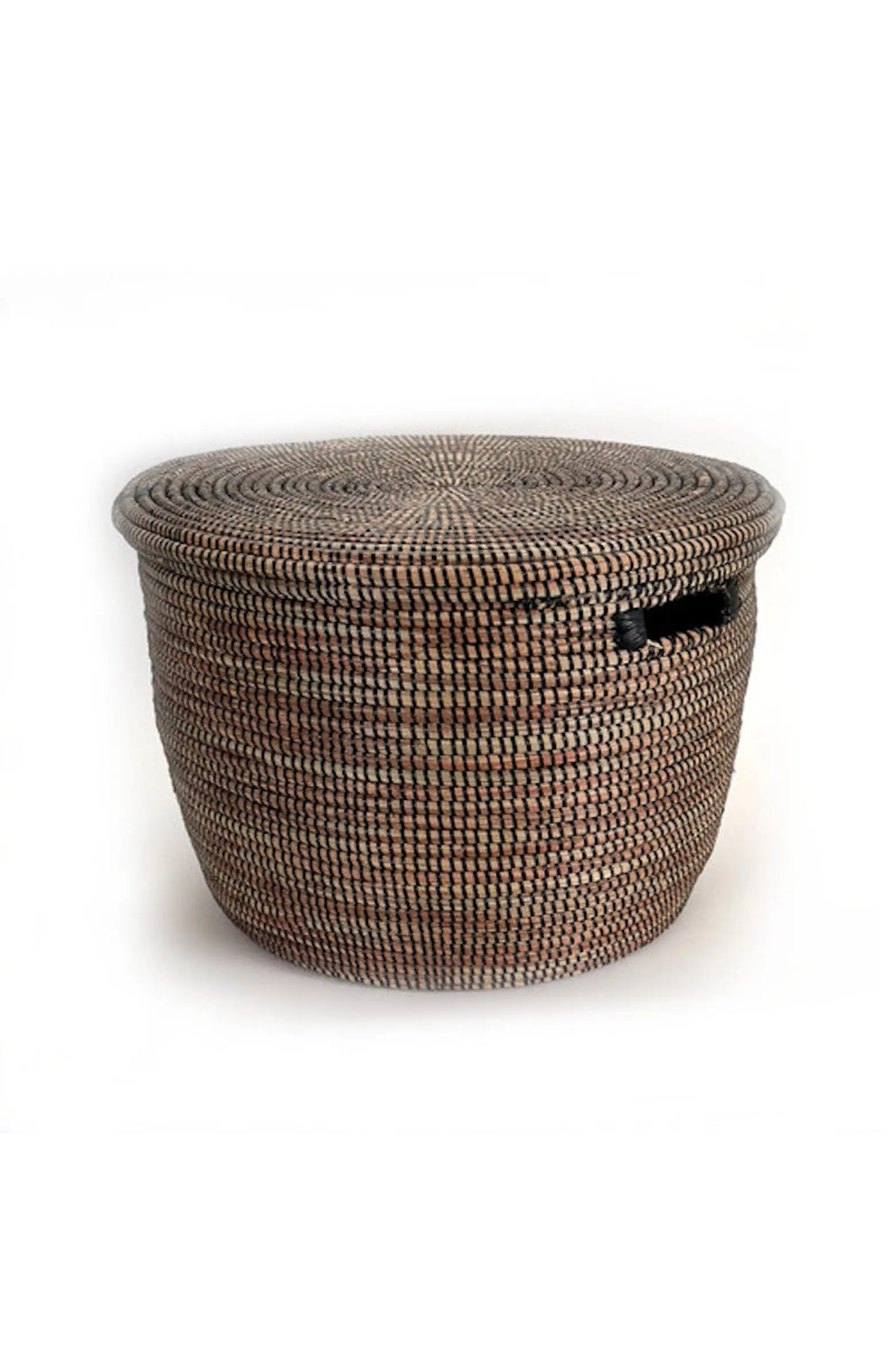 Flat Lid Storage Basket Monochrome Low Storage | Nordstrom