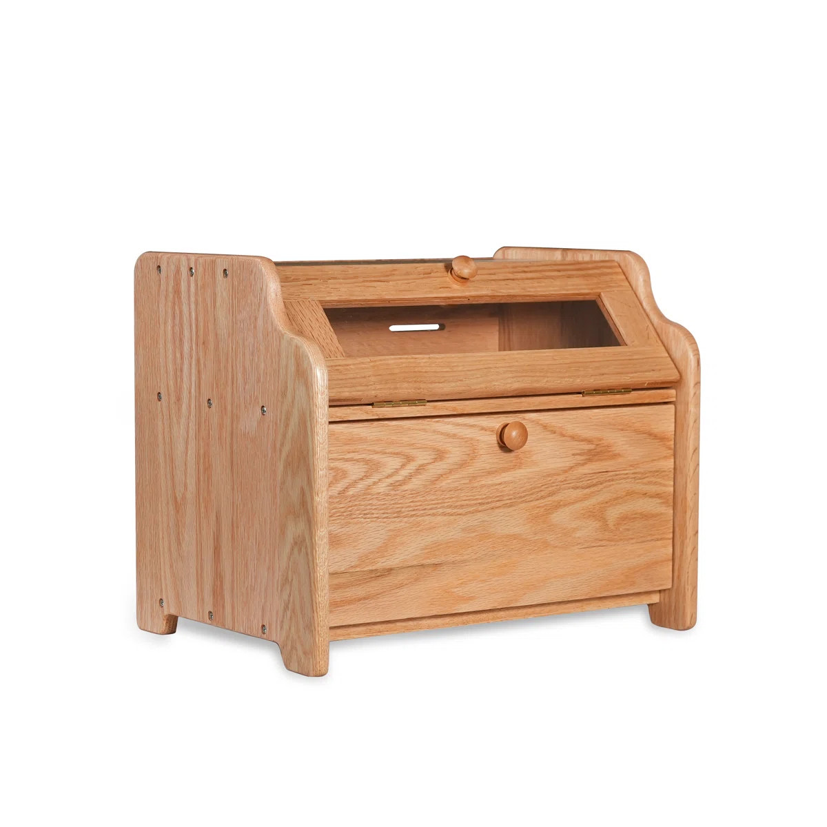 Ebbin Bread Box, Oak Wood | Wayfair North America