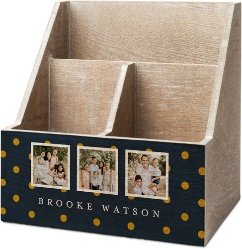 Contemporary Dot Desk Caddy | Shutterfly