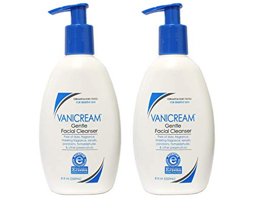 Vanicream Gentle Facial Cleanser for Sensitive Skin, 8 fl oz pack of 2 | Amazon (US)
