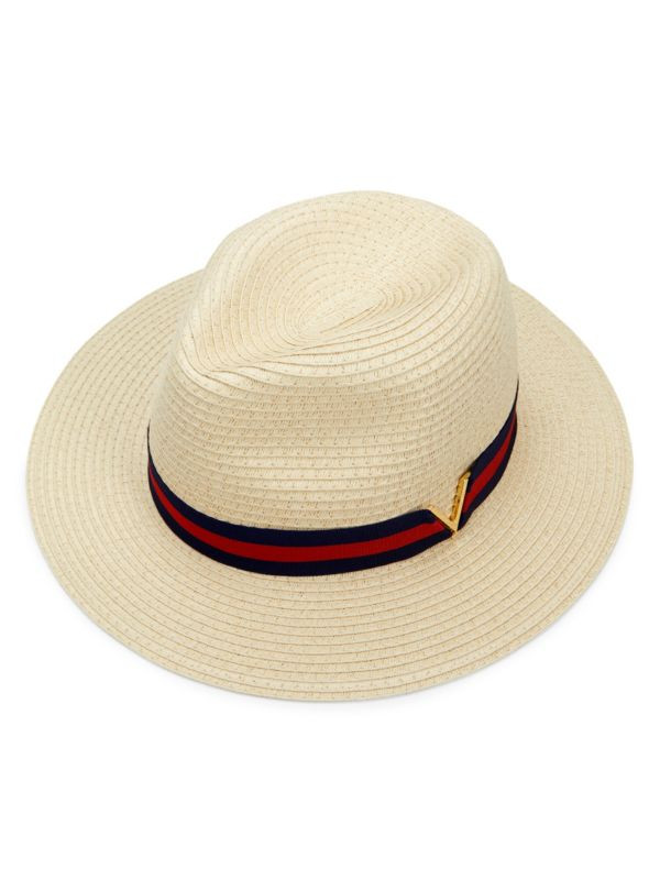 Stripe Band Panama Hat | Saks Fifth Avenue OFF 5TH