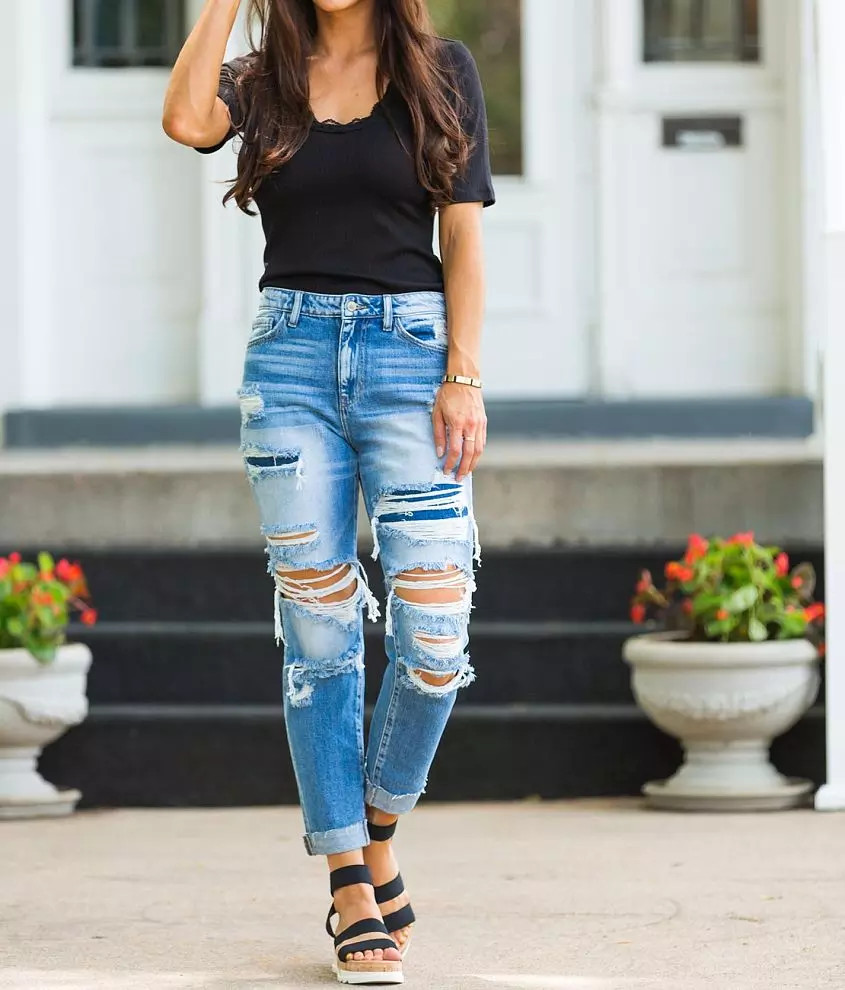 Signature Ultra High Rise Taper Jean | Buckle