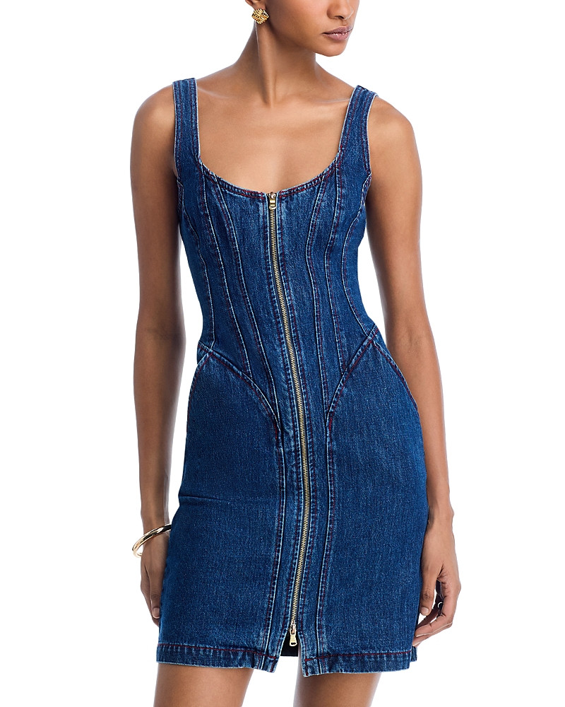 L'Agence Jaxyn Corset Zip Dress | Bloomingdale's (US)