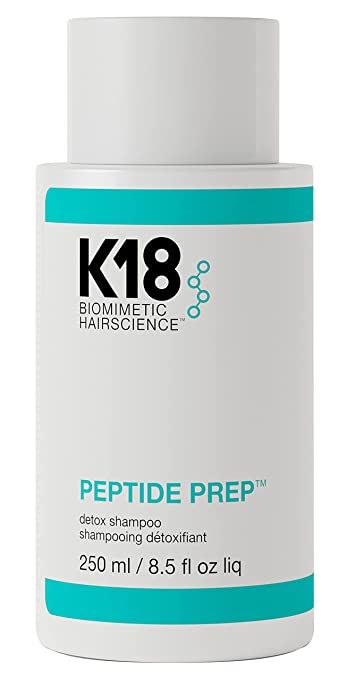 K18 PEPTIDE PREP™ Color-Safe Detox Clarifying Shampoo, Non-Stripping, pH-Optimized Cleanse, Rem... | Amazon (US)