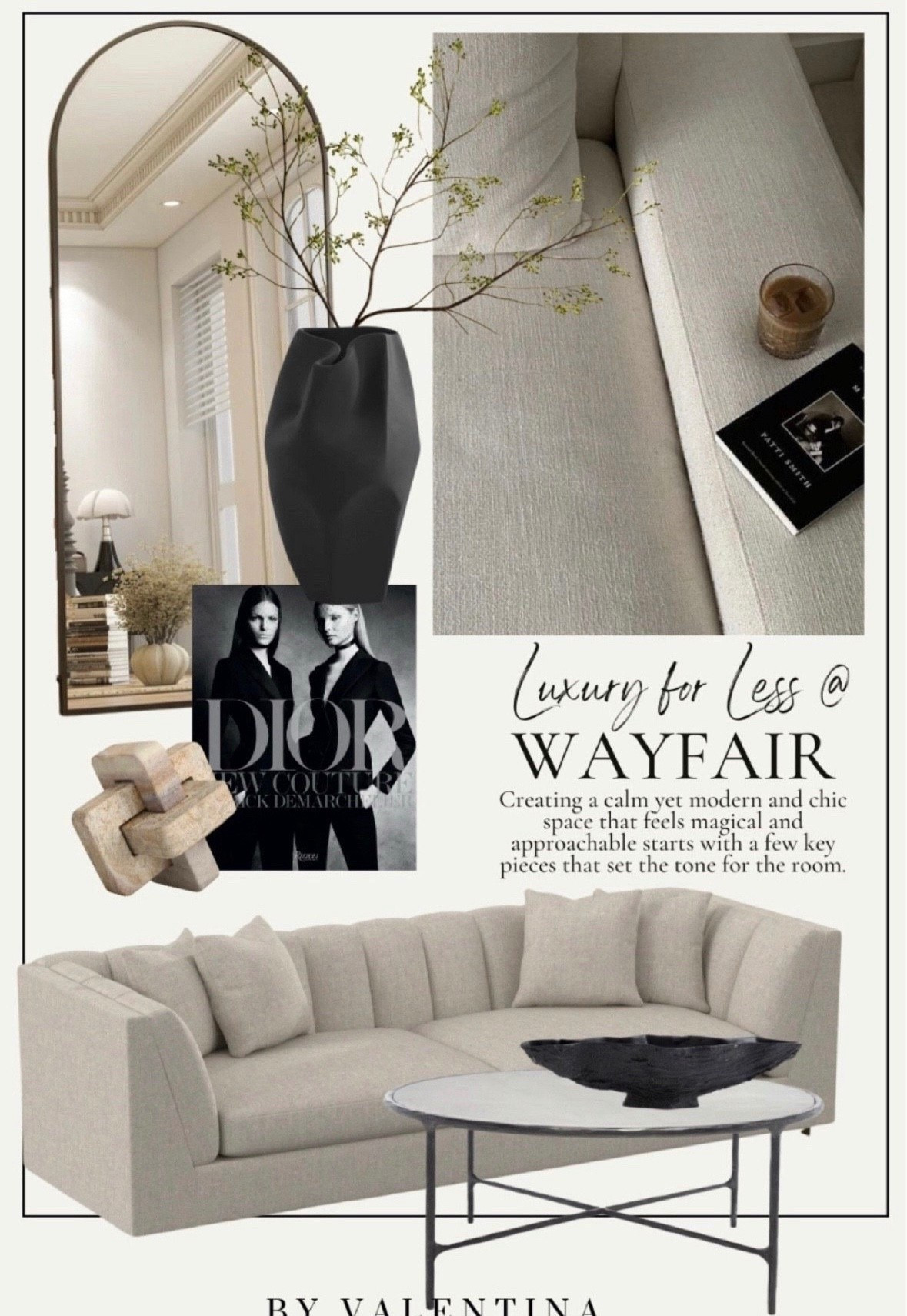 Luxury for Less at Wayfair!
Creating a calm yet modern and chic space that feels magical and approachable starts with a few key pieces that set the tone for the room.

#LTKHome #LTKStyleTip #LTKSeasonal