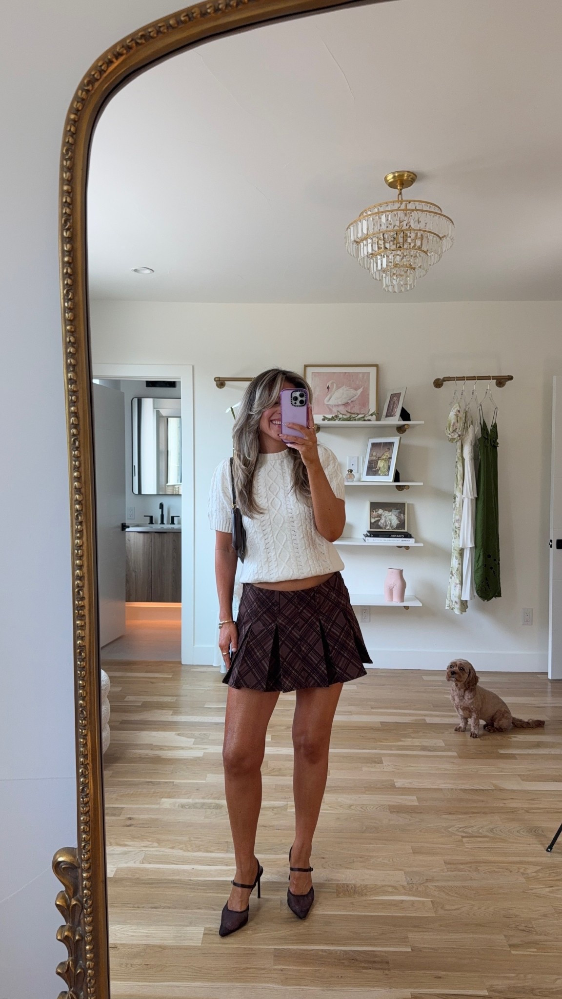Walmart plaid skirt with short sleeve sweater styled for fall 

Wearing smalls

Fall outfits
Plaid skort
Chunky sweaters
Fall transitional
Date night
Game day
Coffee date
Pumpkin patch

#LTKSeasonal #LTKFindsUnder50 #LTKStyleTip