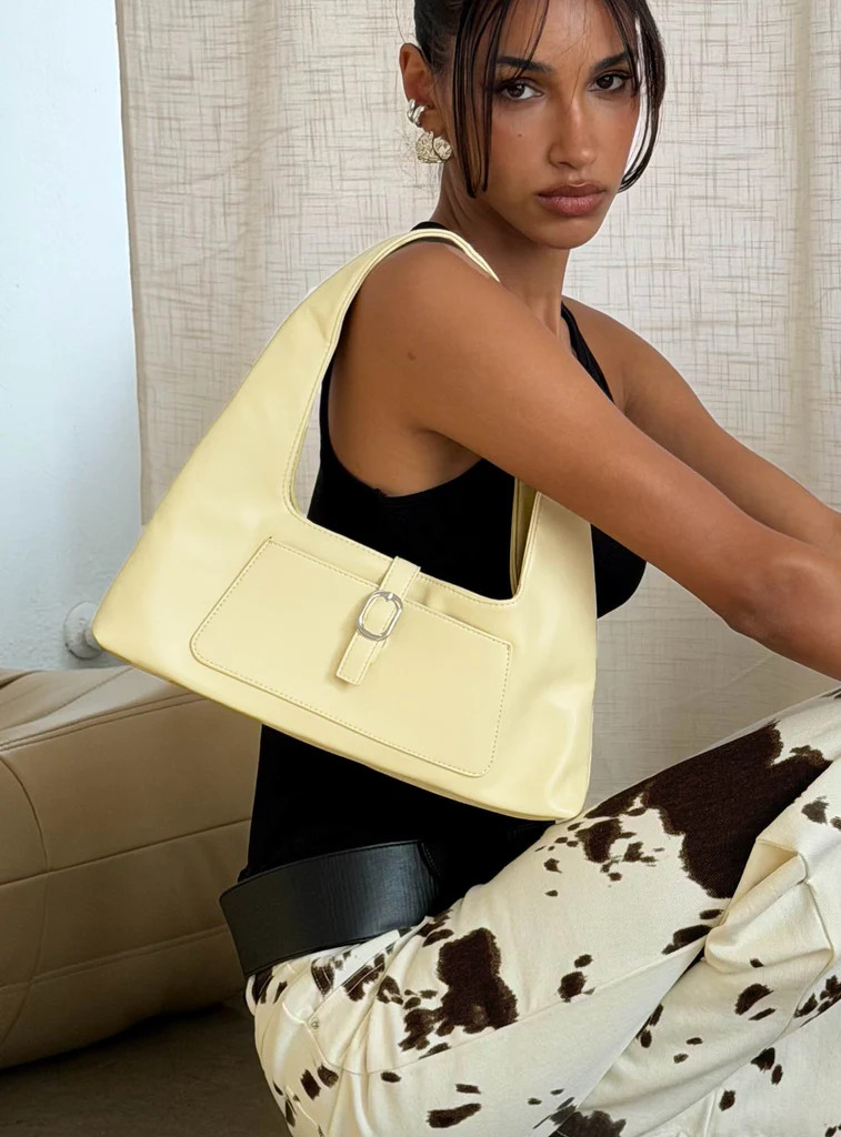 Who Told You Shoulder Bag Butter | Princess Polly US