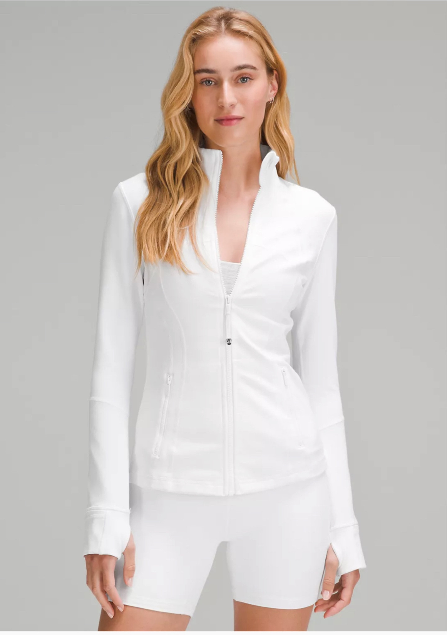 Lululemon jacket that will keep you snatched while you work out! #workout #lululemon