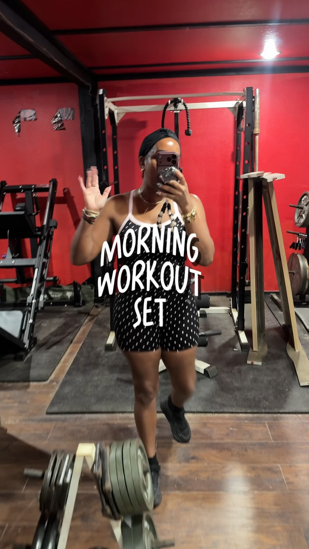Good morning yall here is my super cute set I got from Amazon !! #gymootd

#LTKMidsize #LTKOver40
