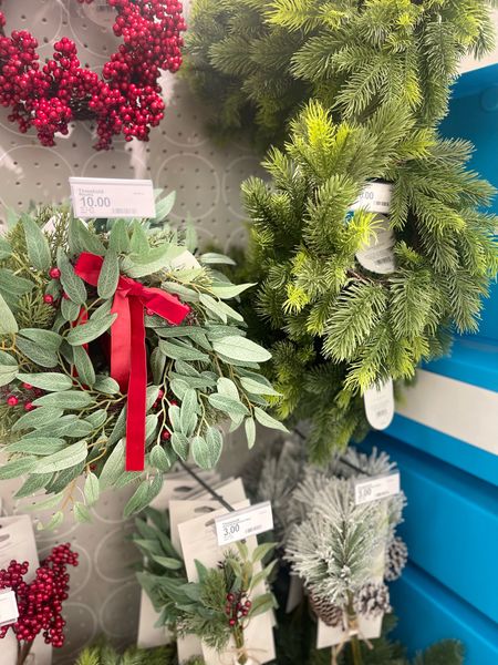 Mini wreaths perfect for the back of a chair or barstool!

Pick, mini wreath, Faux Pine & Winterberry Christmas Stem - Hearth & Hand with Magnolia

#LTKhome #LTKHoliday #LTKSeasonal