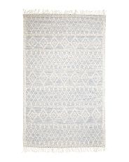 5x8 Hand Woven Textured Wool Rug | TJ Maxx