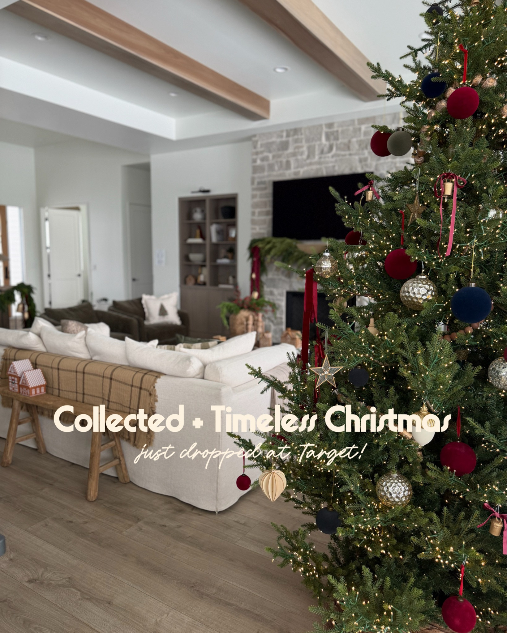 🌲♥️ This new Target Christmas drop looks way more expensive than it is 👏 I’m here for all the burgundy holiday things! The new McGee drop features beautiful greenery, burgundy ribbons and cozy pillows. 

The new Hearth and Hand collection features brighter reds, hosting finds, and the best holiday mugs. I love that they have incorporated the same colors and patterns from last year so you can easily add in a few new pieces to last years collection. 

#christmasdecor #christmasathome #targetfindsunder25

#LTKHome #LTKSeasonal