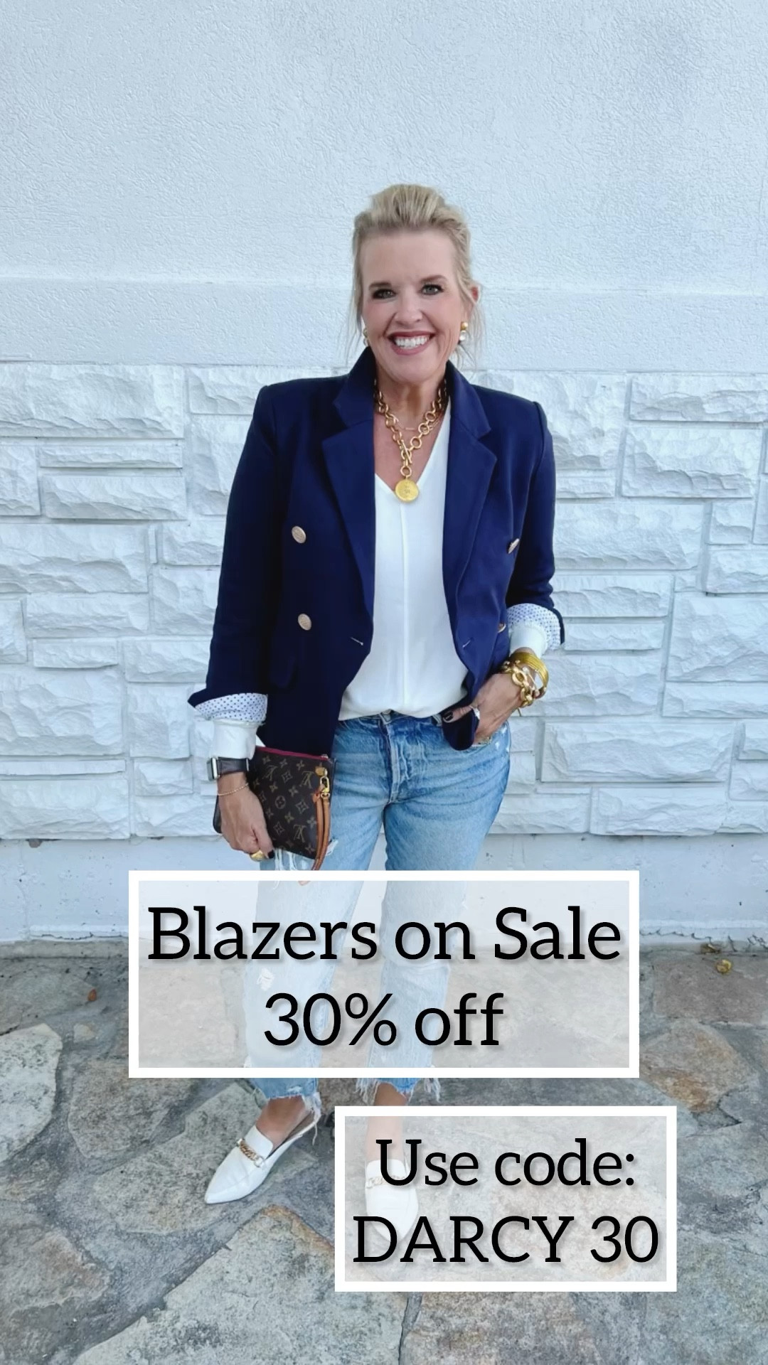 —Blazer Sale—

The best blazers by @gibsonlook are ON SALE 30% off use code DARCY30 now until 10/02
My Favorite blazers♥️

Double breasted and notched collar!
Perfect weight, easy to style, soft jersey fabric and super flattering on, not boxy and tapered at the waist. 

Perfect for #workwear and casual✔️

Both styles come in several colors and fit true to size. 

Nows the time to grab one or two as it’s the best price of year. 
These also make a great gift🎁 With the Holiday’s coming✔️

I hope your having a great Saturday pretty ladies✔️

#gibsonlook #blazerlook #blazerstyle #falloutfitinspo #utahbloggers #styleinspo #bloggerstyle #midlifewomen #midlifeinfluencers #midlife

#LTKworkwear #LTKfindsunder100 #LTKsalealert