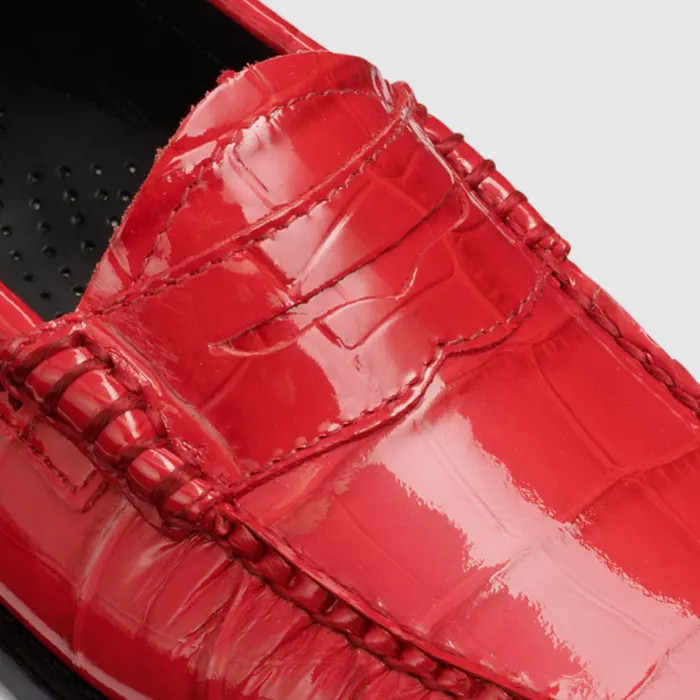 WOMENS WHITNEY CROCO WEEJUNS LOAFER | G.H. Bass